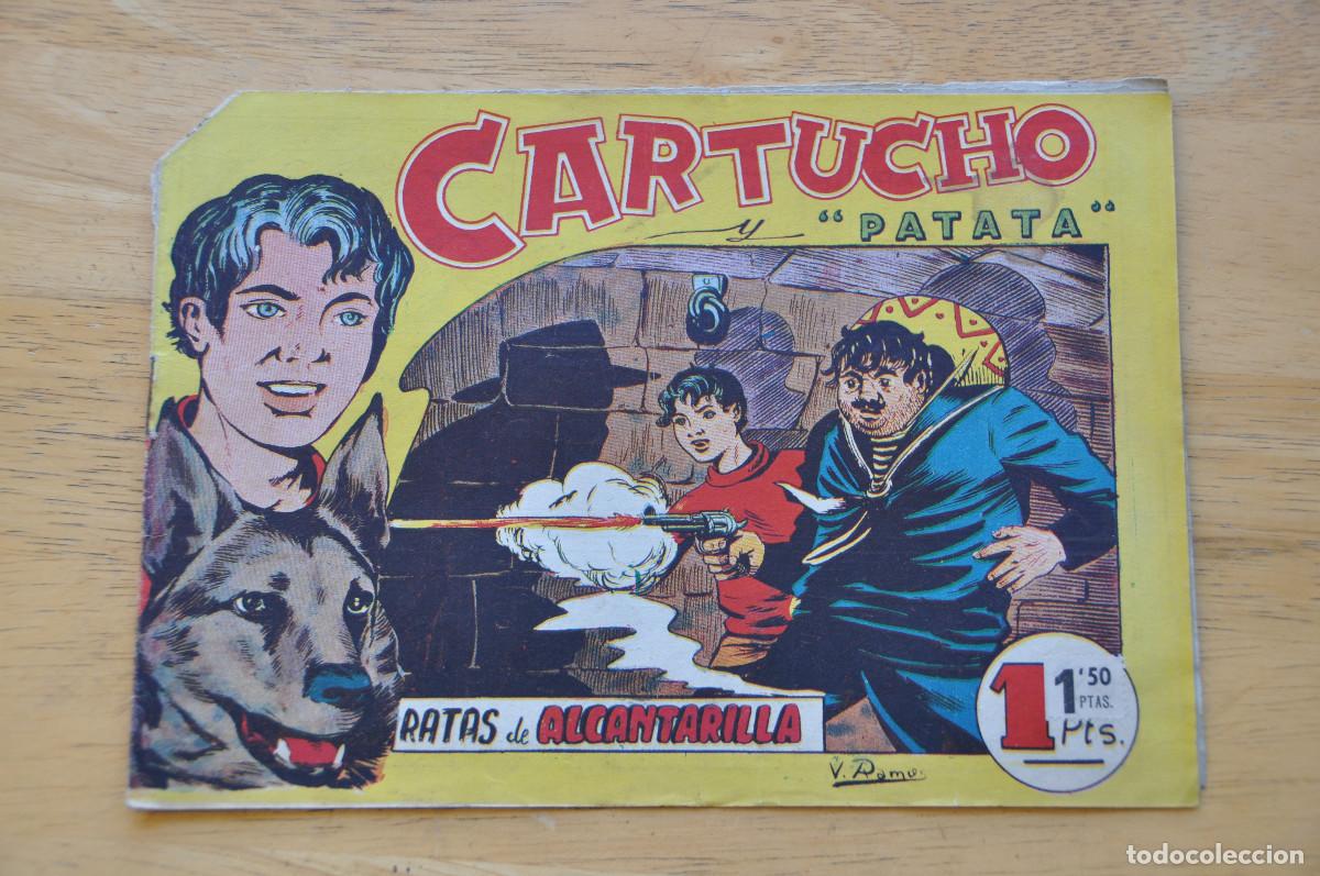 Comics: COMIC - CARTUCHO Y &rdquo;PATATA&rdquo; N&ordm;13 - RATAS DE ALCANTARILLA - EDITORIAL MAGA
