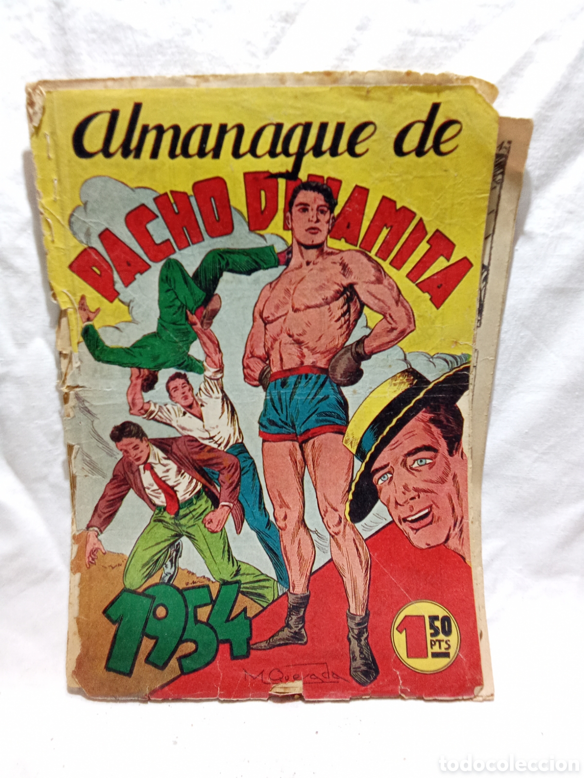 Tebeos: ALMANAQUE DE PACHO DINAMITA, 1954, EDITORIAL MAGA ORIGINAL