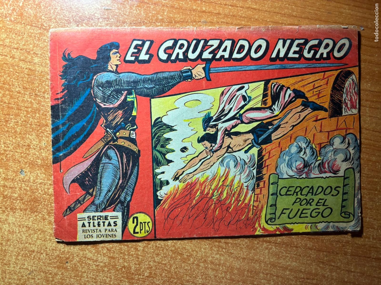 Tebeos: EL CRUZADO NEGRO N &ordm; 31 EDITORIAL MAGA ORIGINAL