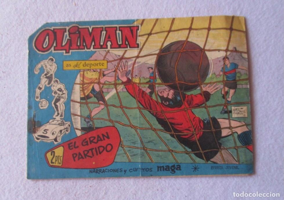 Tebeos: OLIMAN - EL GRAN PARTIDO