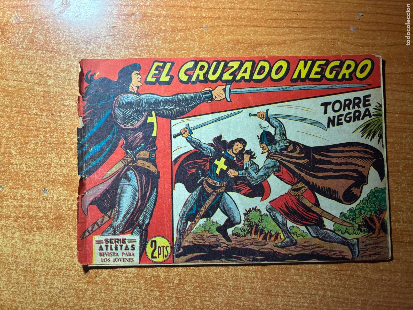 Tebeos: EL CRUZADO NEGRO N &ordm; 28 EDITORIAL MAGA ORIGINAL