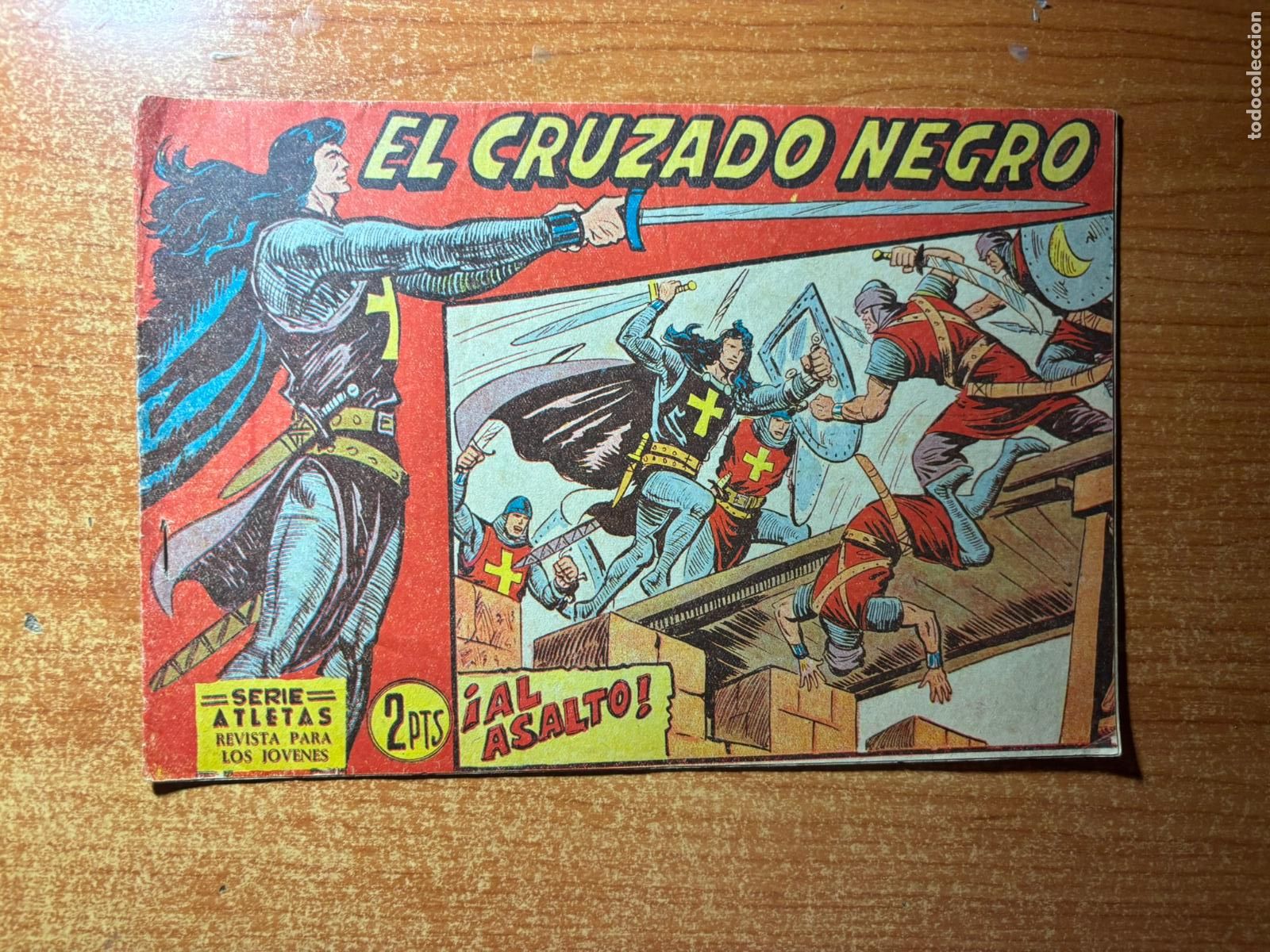 Tebeos: EL CRUZADO NEGRO N &ordm; 44 EDITORIAL MAGA ORIGINAL