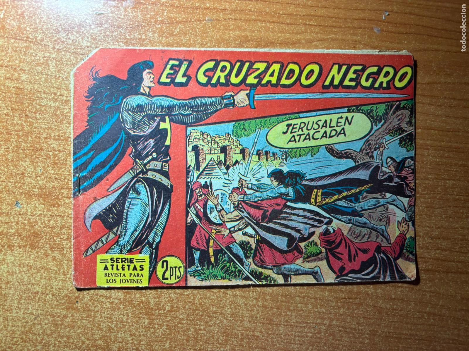 Tebeos: EL CRUZADO NEGRO N &ordm; 41 EDITORIAL MAGA ORIGINAL