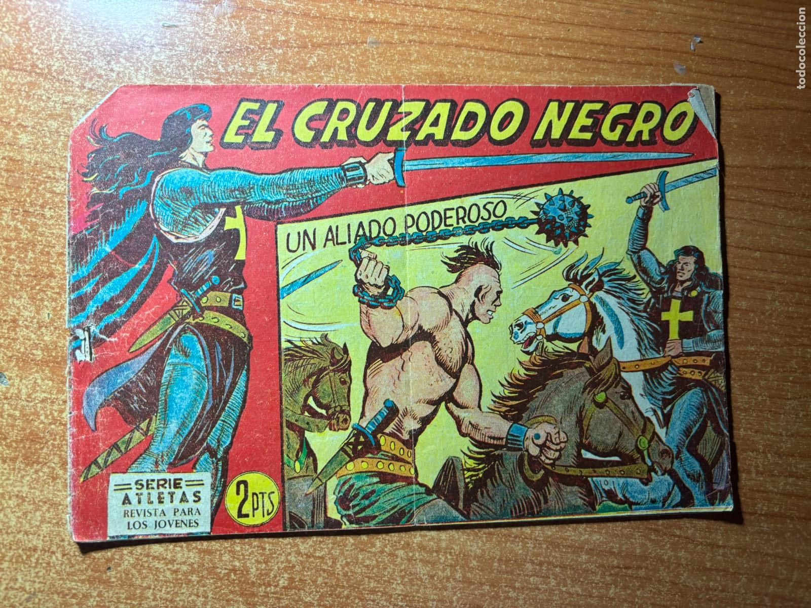 Tebeos: EL CRUZADO NEGRO N &ordm; 35 EDITORIAL MAGA ORIGINAL
