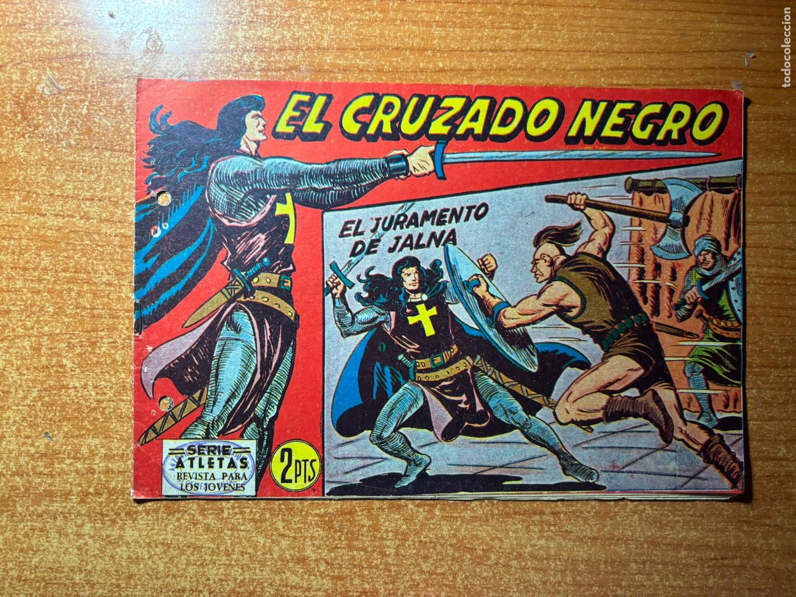 Tebeos: EL CRUZADO NEGRO N &ordm; 27 EDITORIAL MAGA ORIGINAL