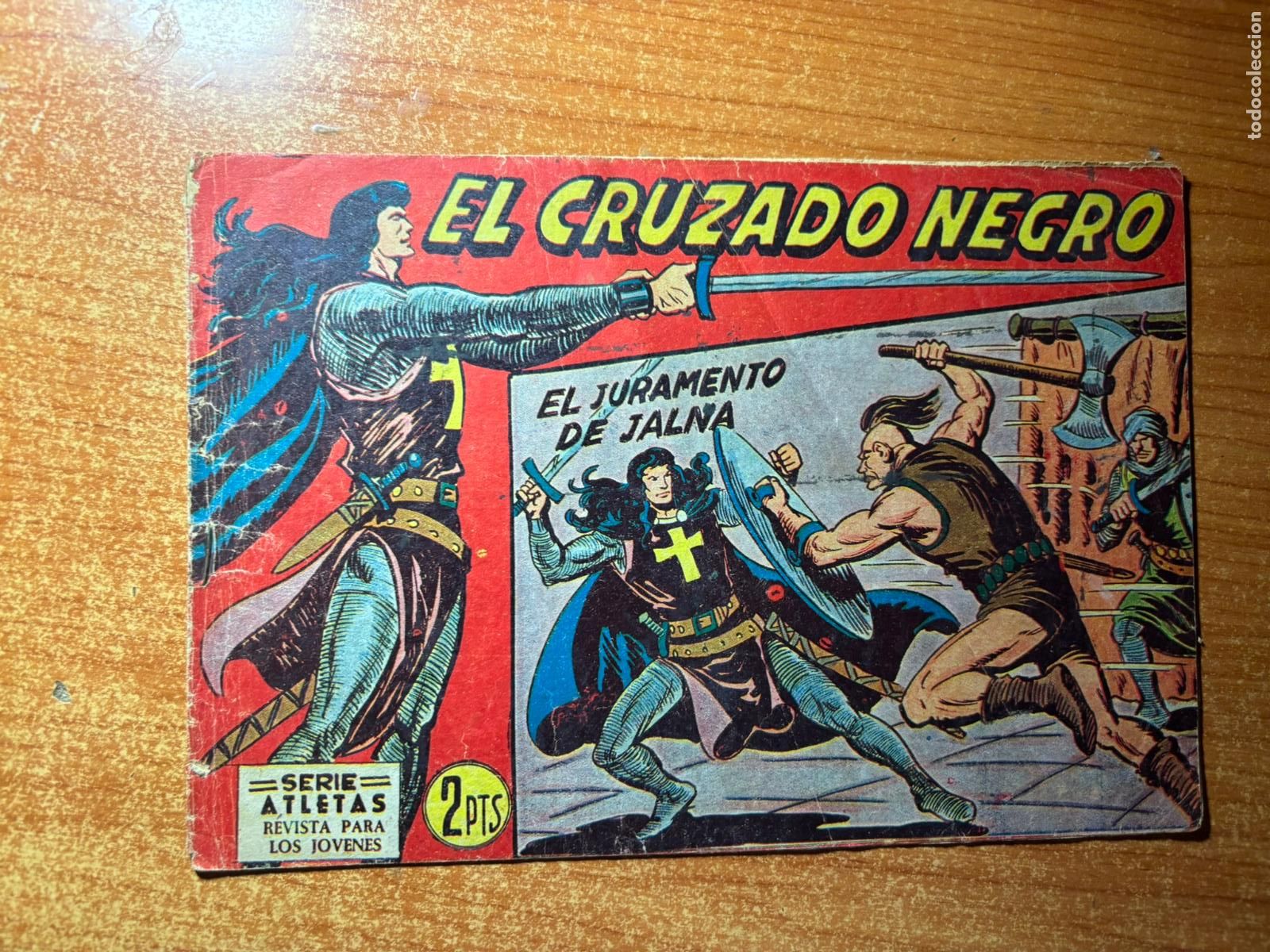 Tebeos: EL CRUZADO NEGRO N &ordm; 27 EDITORIAL MAGA ORIGINAL