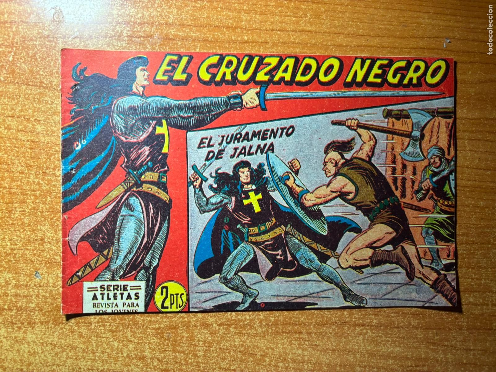 Tebeos: EL CRUZADO NEGRO N &ordm; 27 EDITORIAL MAGA ORIGINAL