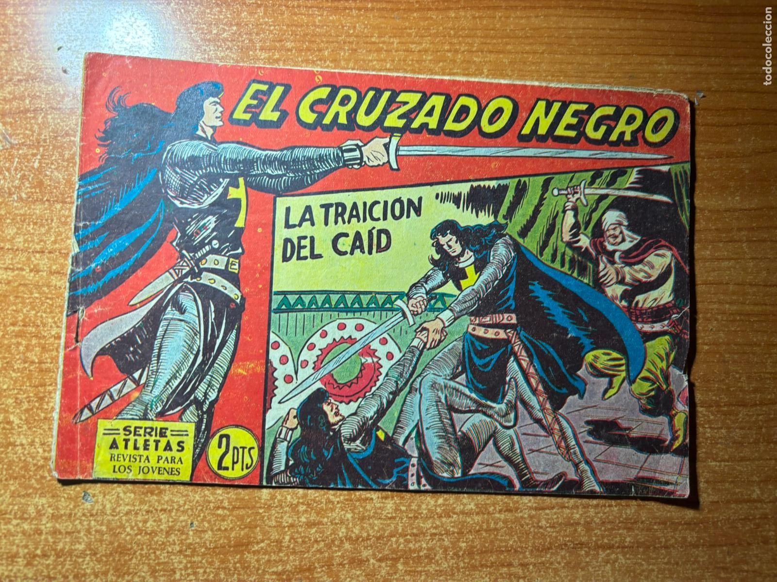 Tebeos: EL CRUZADO NEGRO N &ordm; 26 EDITORIAL MAGA ORIGINAL