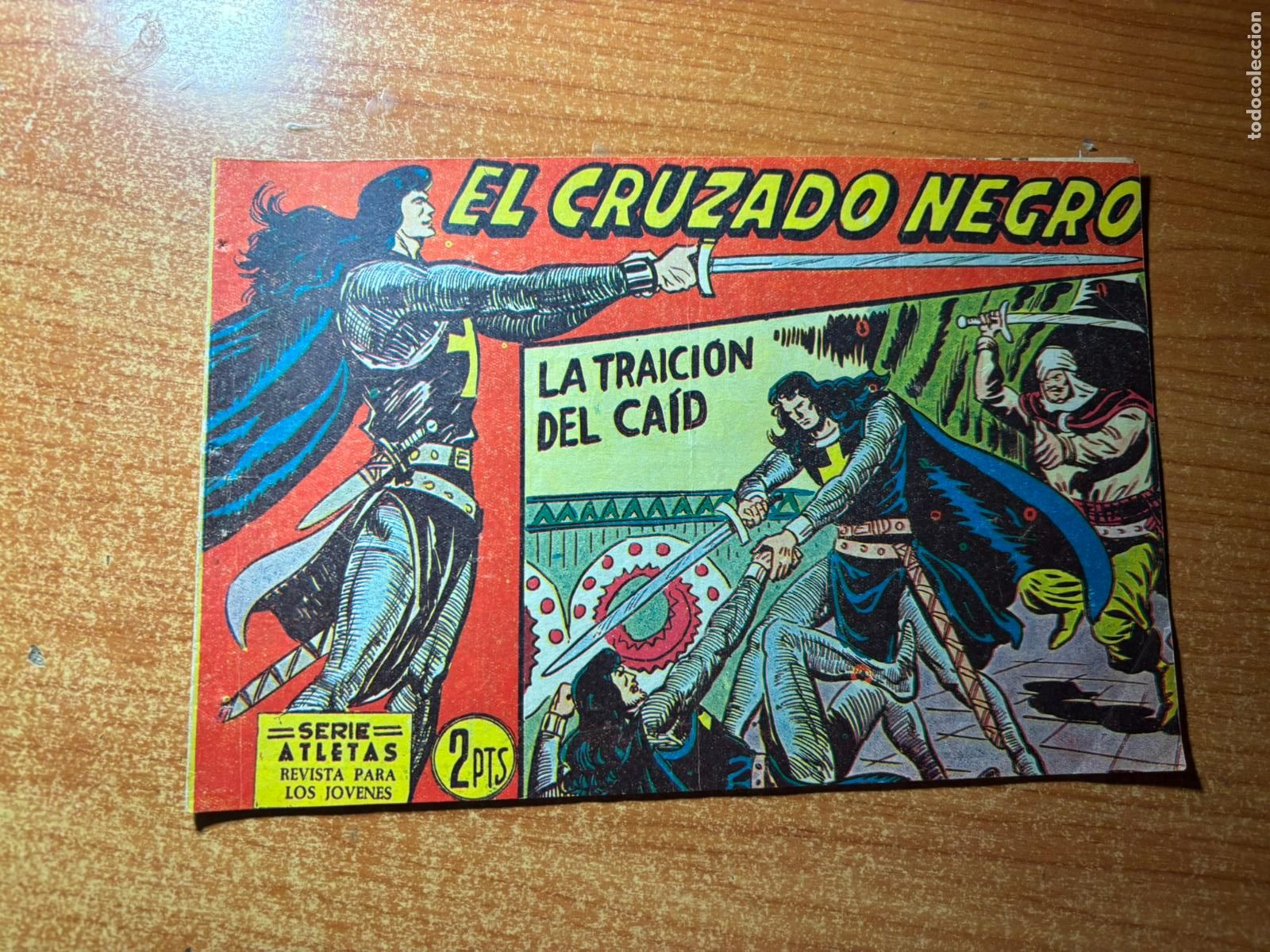Tebeos: EL CRUZADO NEGRO N &ordm; 26 EDITORIAL MAGA ORIGINAL