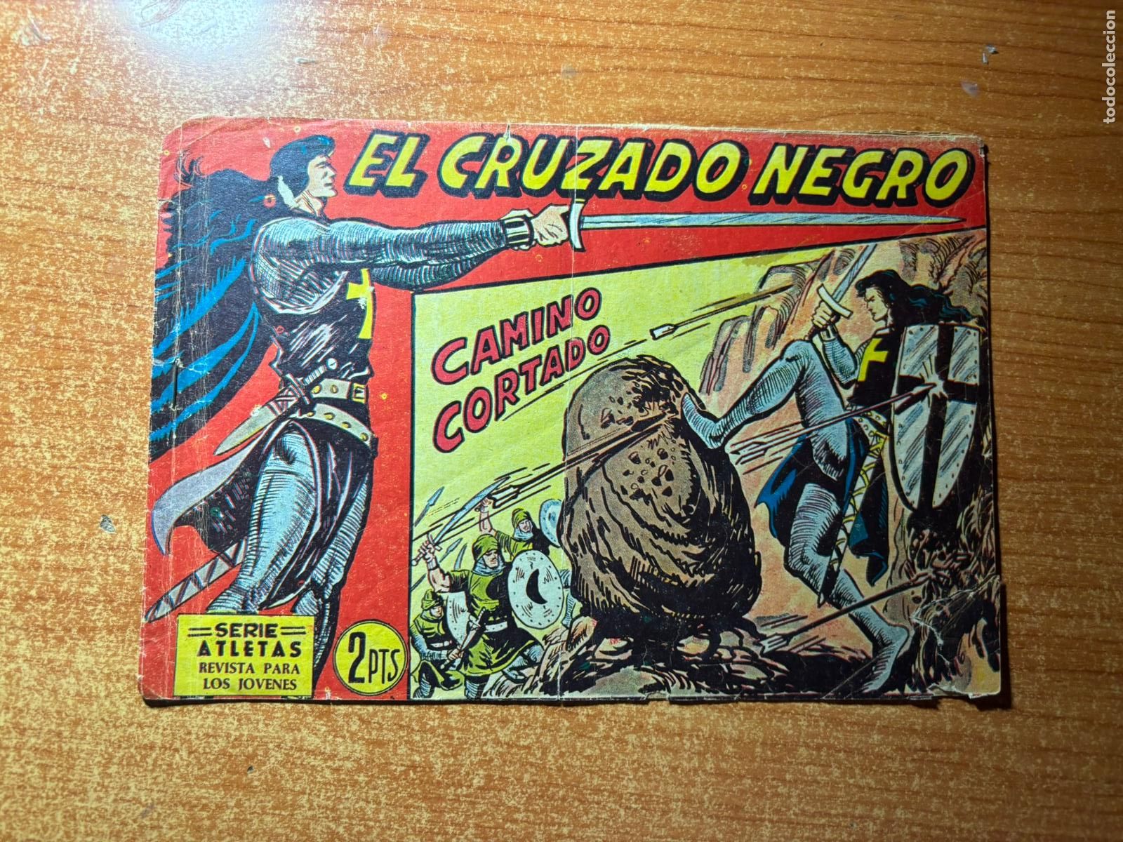 Tebeos: EL CRUZADO NEGRO N &ordm; 25 EDITORIAL MAGA ORIGINAL