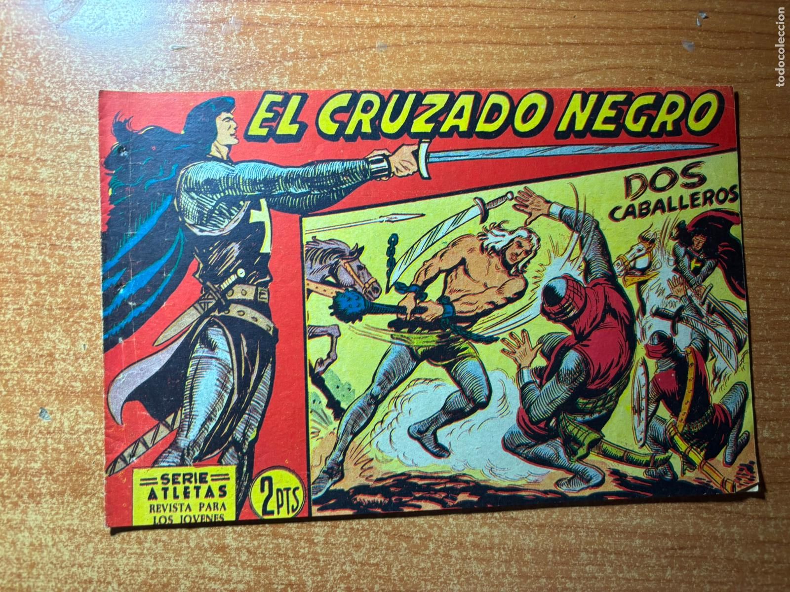 Tebeos: EL CRUZADO NEGRO N &ordm; 22 EDITORIAL MAGA ORIGINAL