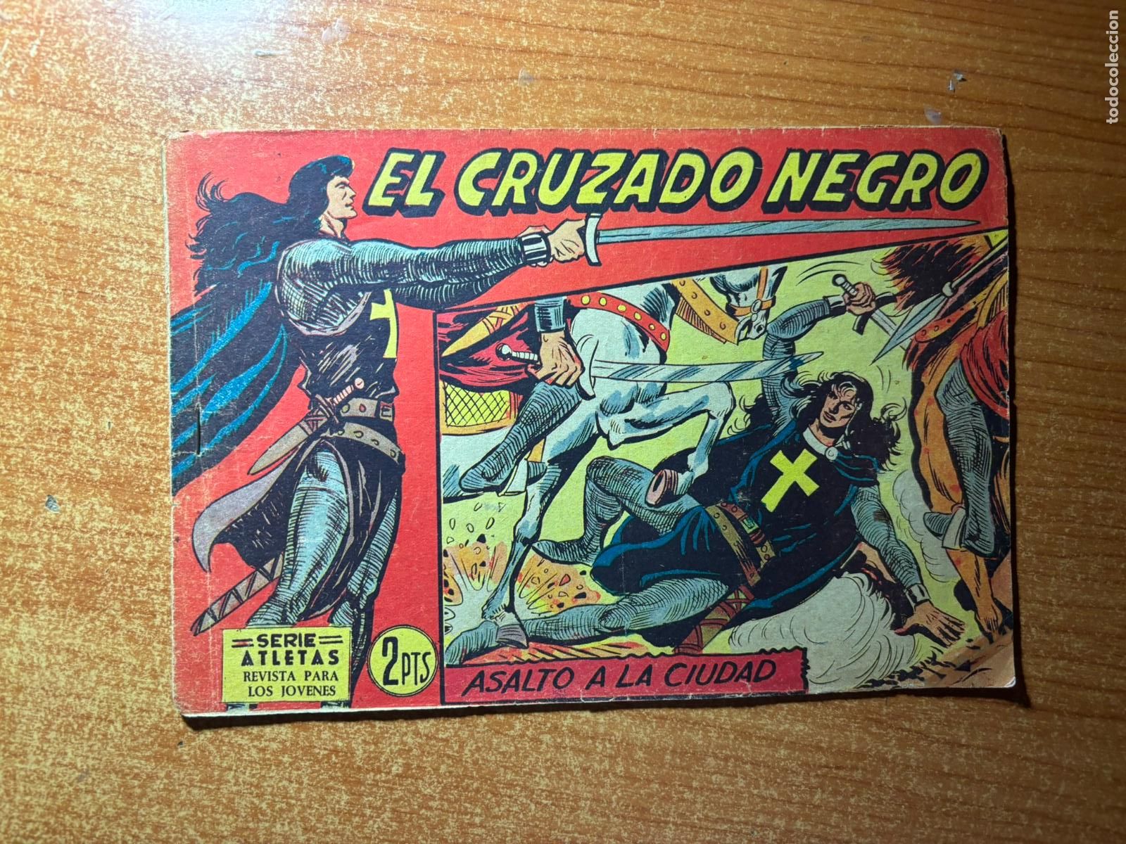Tebeos: EL CRUZADO NEGRO N &ordm; 19 EDITORIAL MAGA ORIGINAL