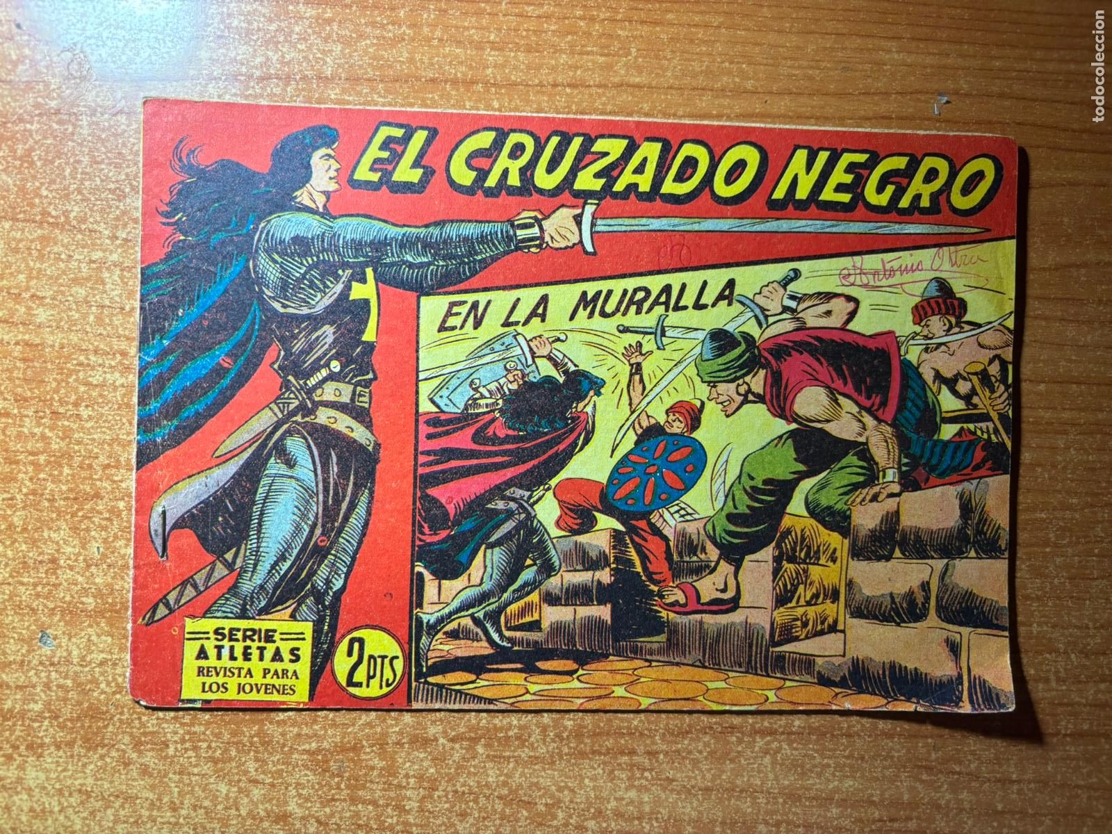 Tebeos: EL CRUZADO NEGRO N &ordm; 18 EDITORIAL MAGA ORIGINAL