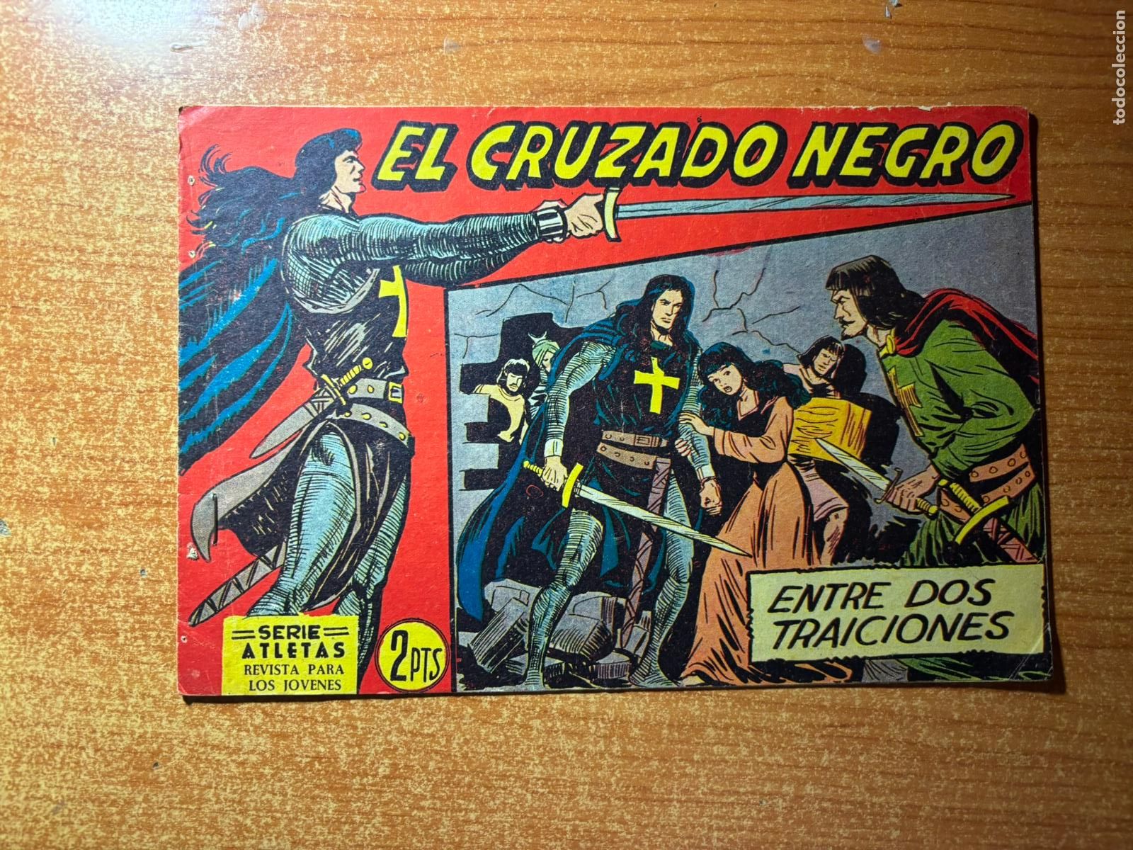 Tebeos: EL CRUZADO NEGRO N &ordm; 16 EDITORIAL MAGA ORIGINAL
