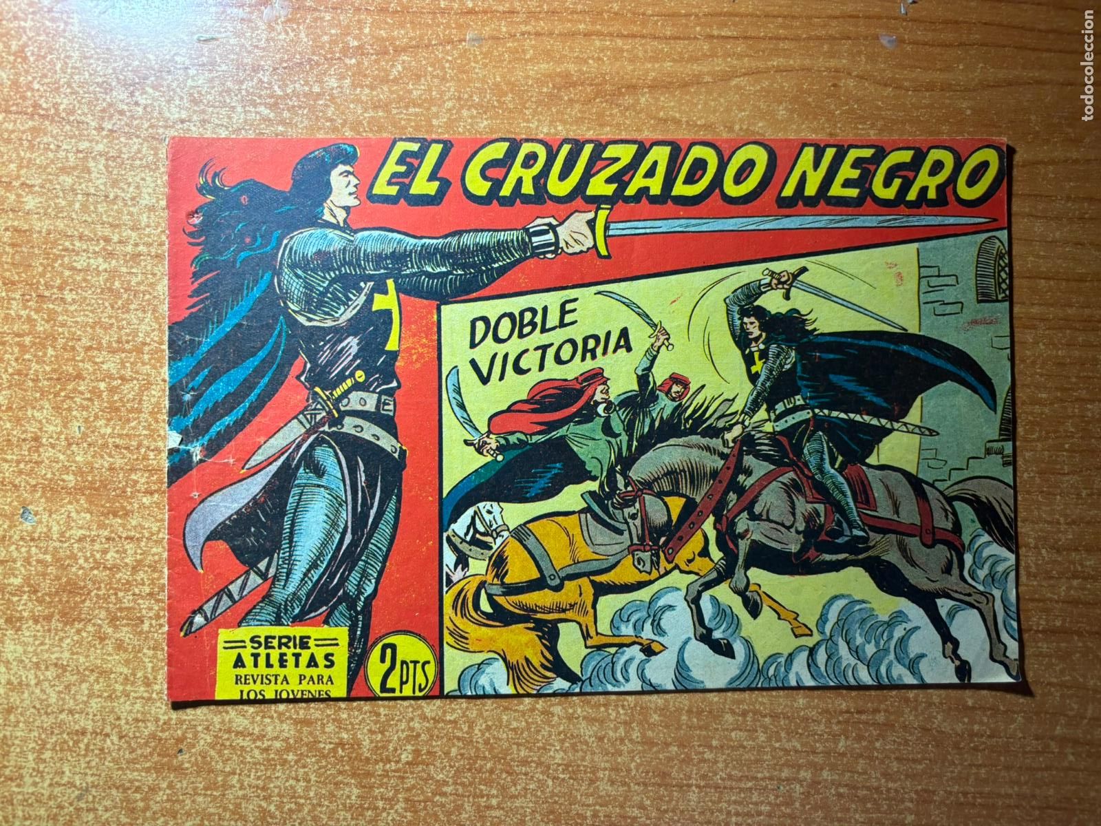 Tebeos: EL CRUZADO NEGRO N &ordm; 14 EDITORIAL MAGA ORIGINAL