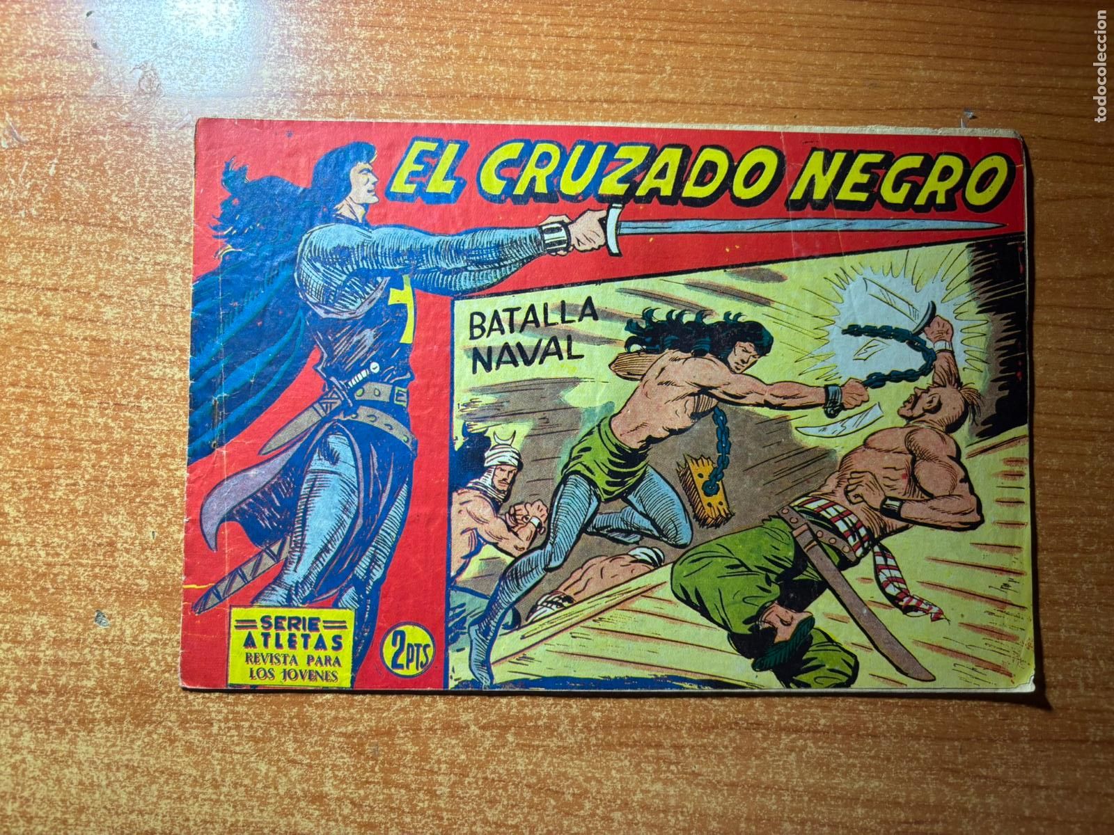 Comics: EL CRUZADO NEGRO N &ordm; 10 EDITORIAL MAGA ORIGINAL
