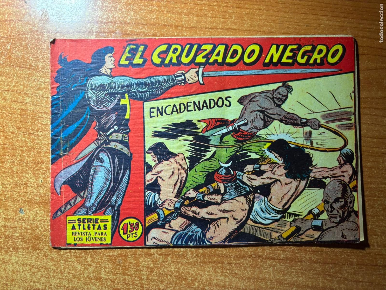 Tebeos: EL CRUZADO NEGRO N &ordm; 9 EDITORIAL MAGA ORIGINAL