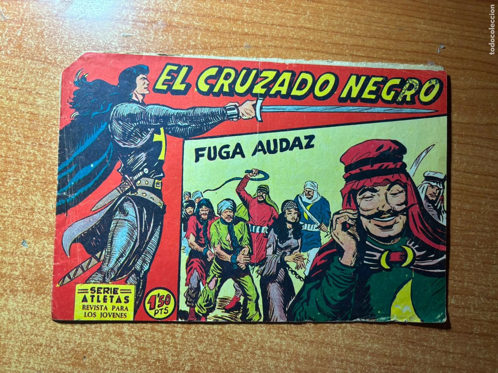 Tebeos: EL CRUZADO NEGRO N &ordm; 8 EDITORIAL MAGA ORIGINAL