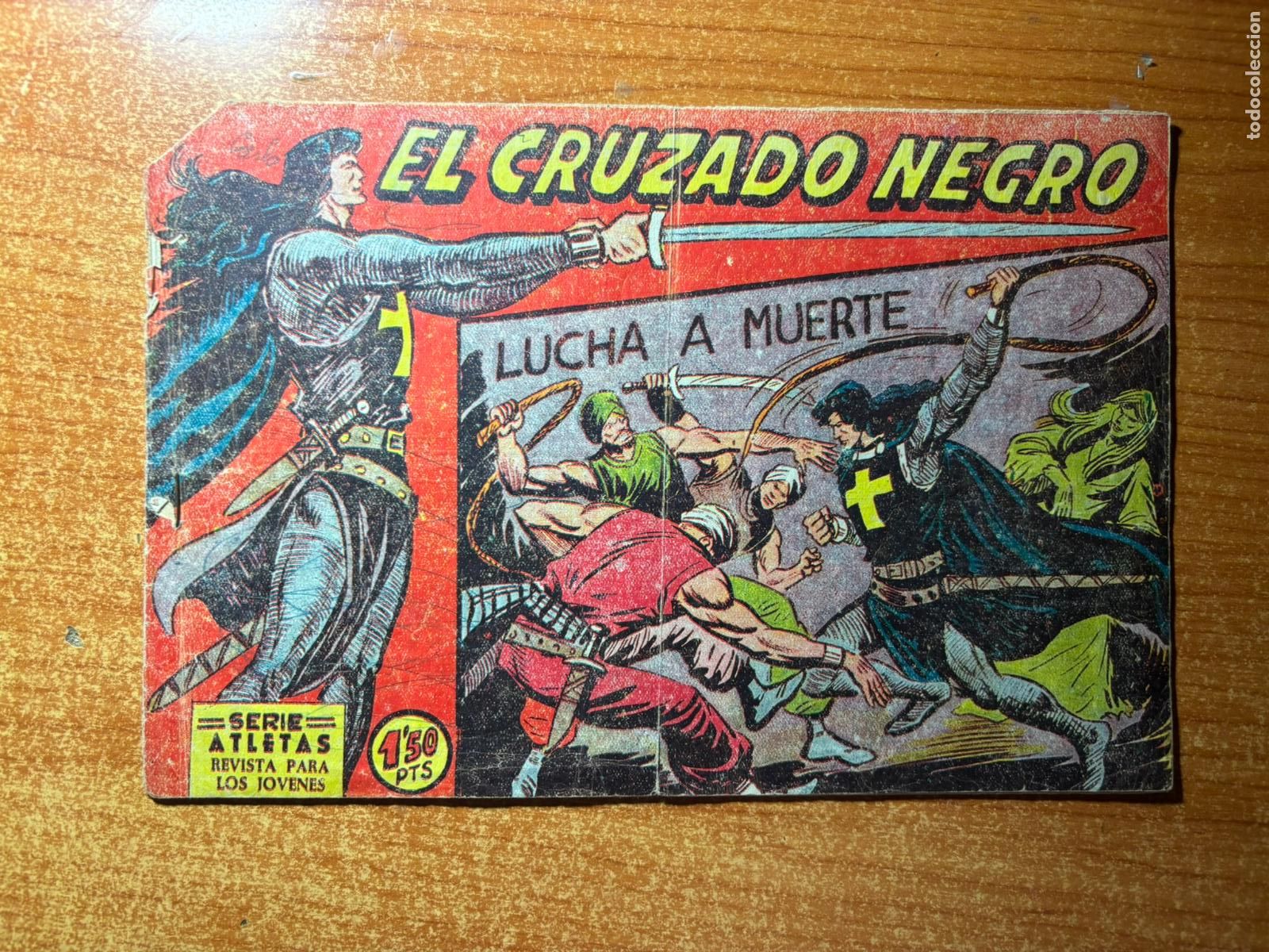 Tebeos: EL CRUZADO NEGRO N &ordm; 7 EDITORIAL MAGA ORIGINAL