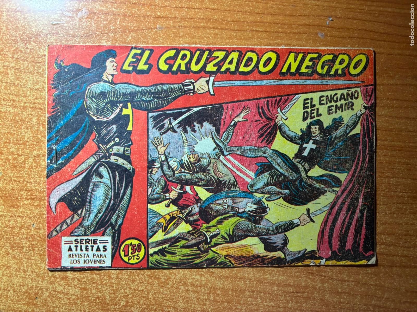 Tebeos: EL CRUZADO NEGRO N &ordm; 6 EDITORIAL MAGA ORIGINAL
