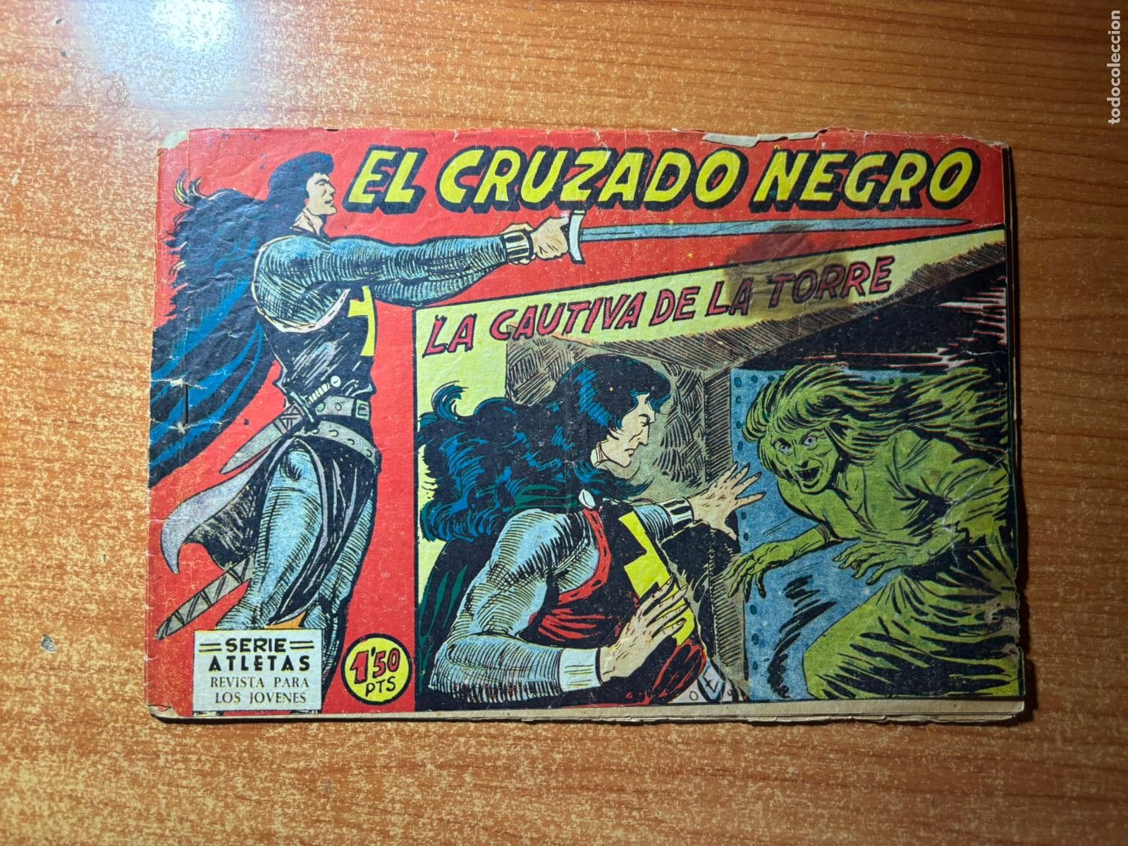 Tebeos: EL CRUZADO NEGRO N &ordm; 5 EDITORIAL MAGA ORIGINAL