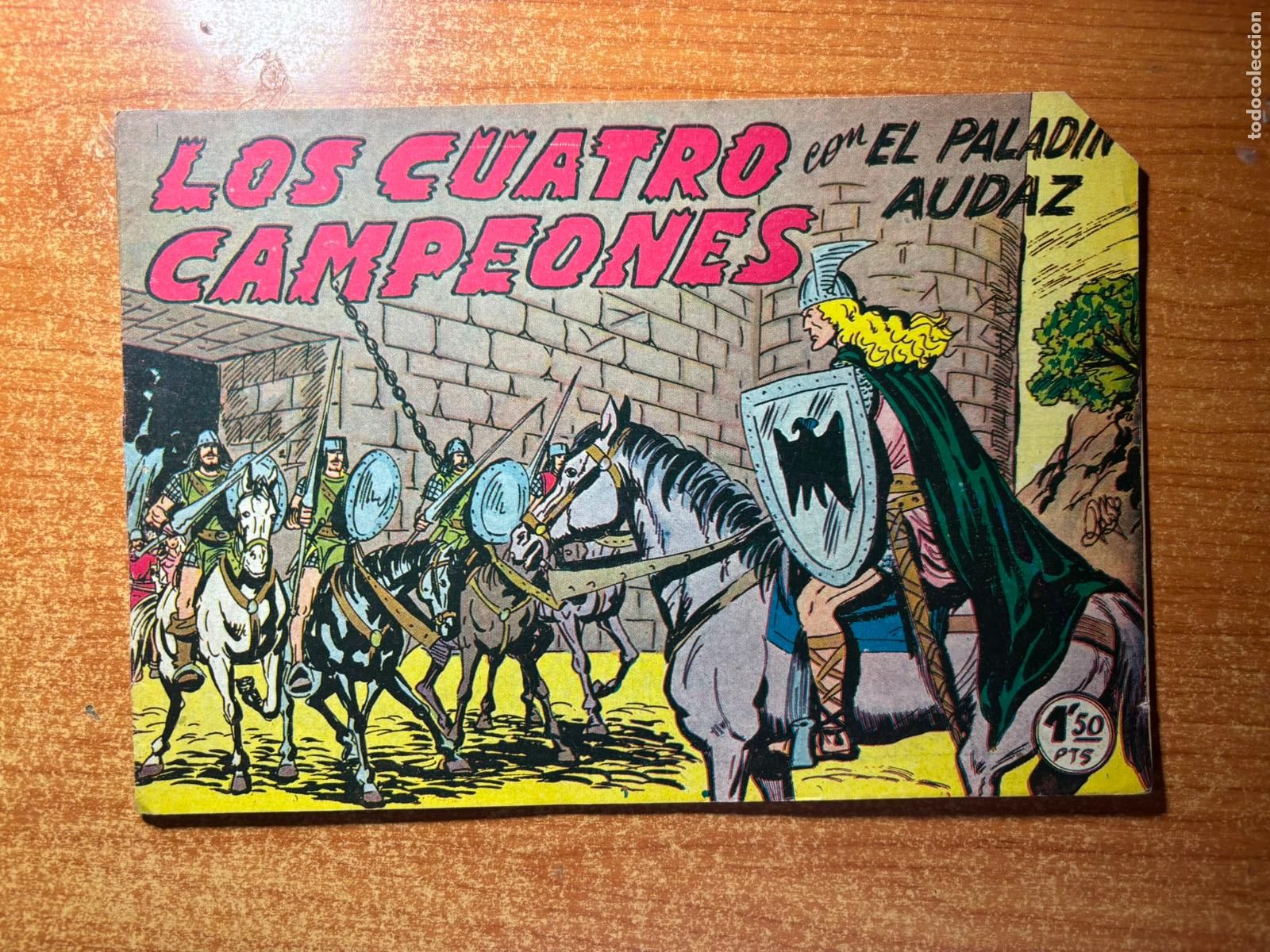 Tebeos: EL PALADIN AUDAZ N&ordm; 20 EDITORIAL MAGA ORIGINAL