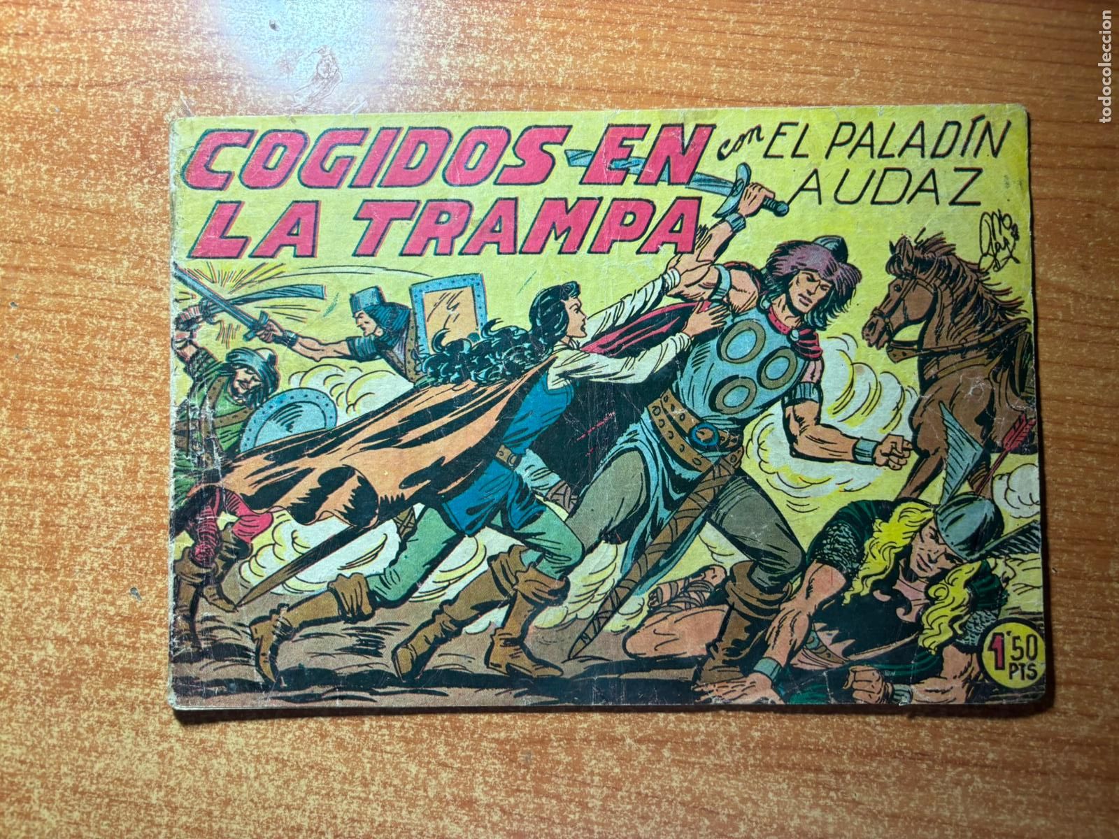 Tebeos: EL PALADIN AUDAZ N&ordm; 16 EDITORIAL MAGA ORIGINAL
