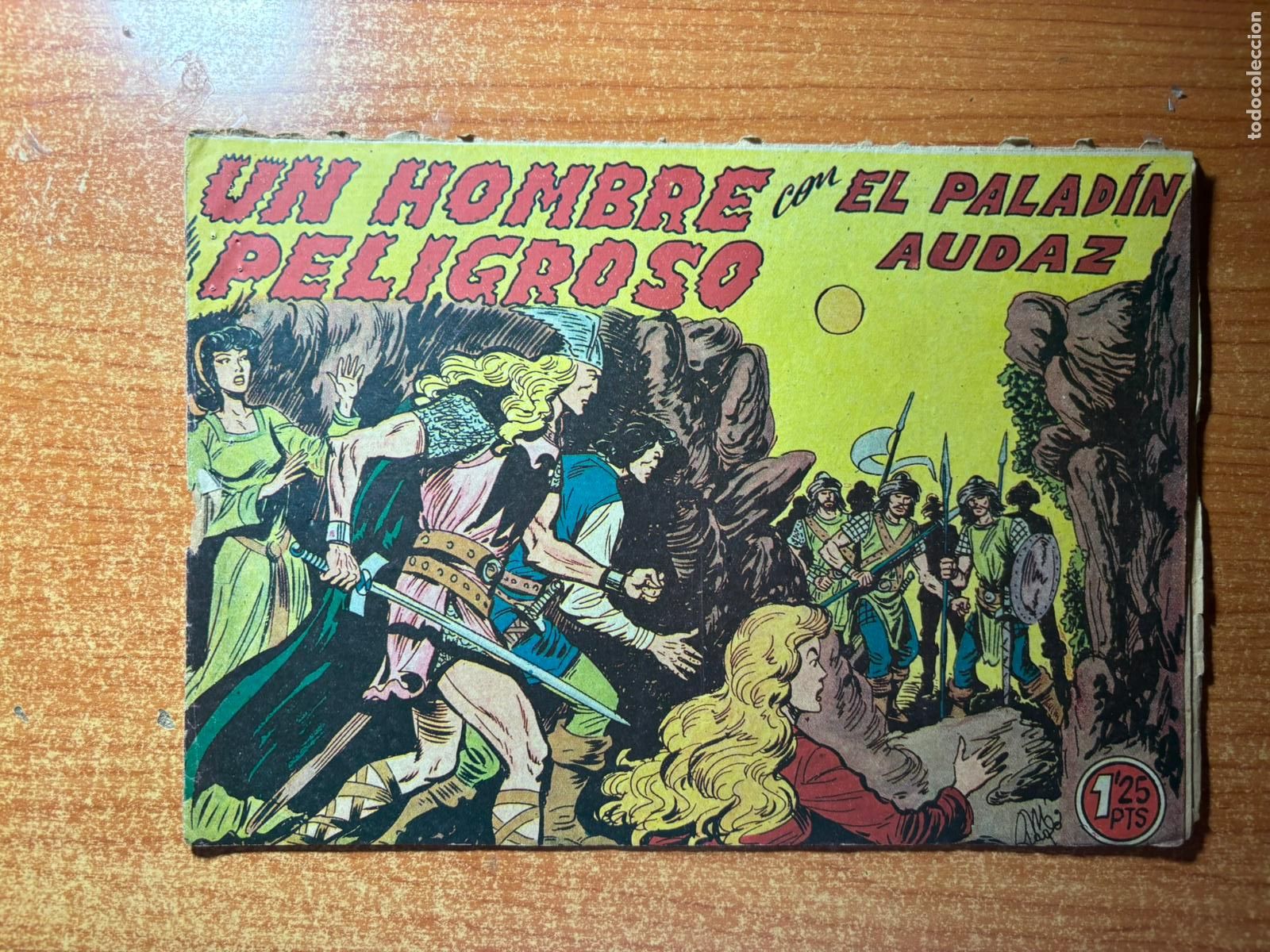 Tebeos: EL PALADIN AUDAZ N&ordm; 8 EDITORIAL MAGA ORIGINAL