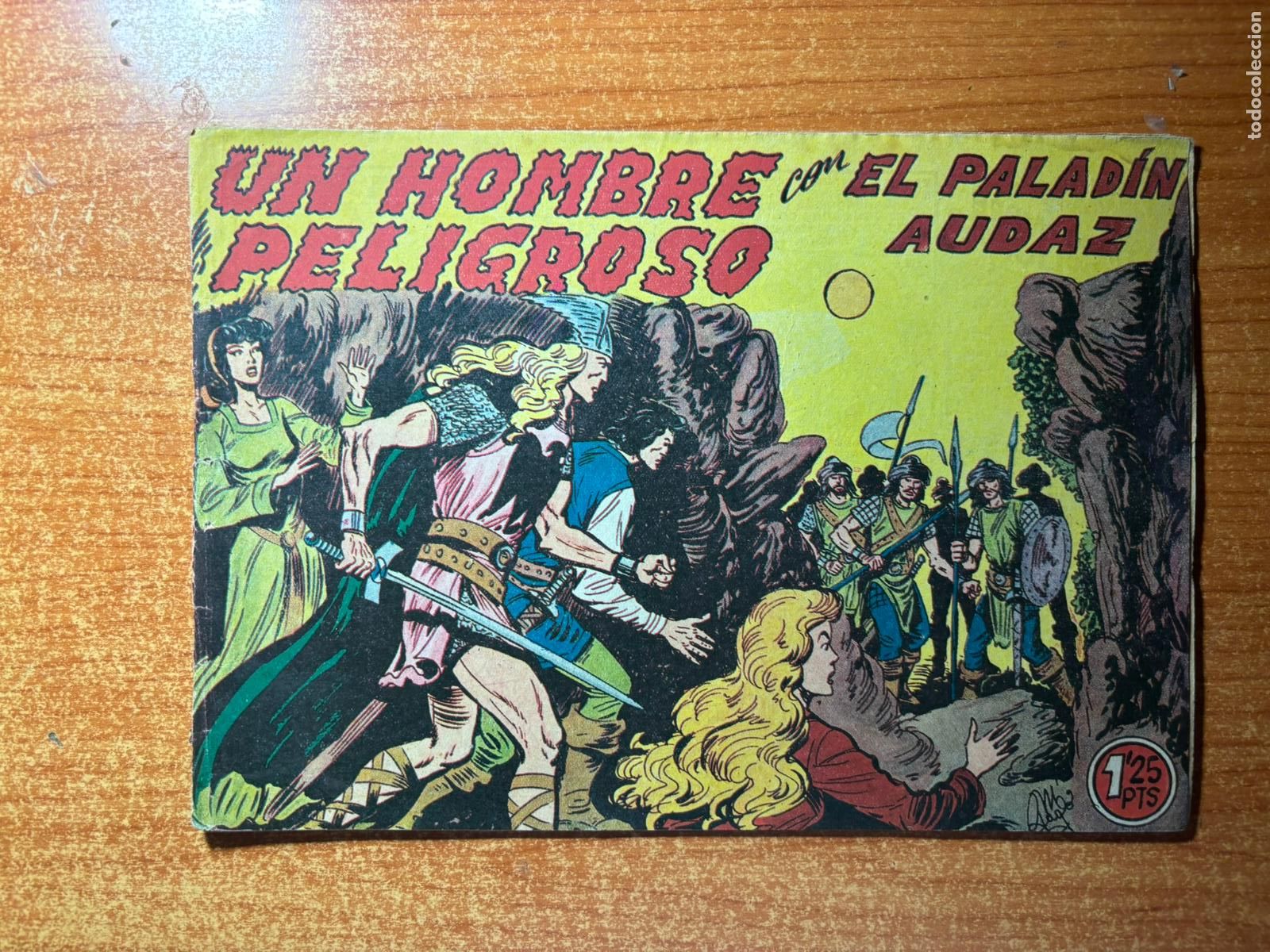 Tebeos: EL PALADIN AUDAZ N&ordm; 8 EDITORIAL MAGA ORIGINAL