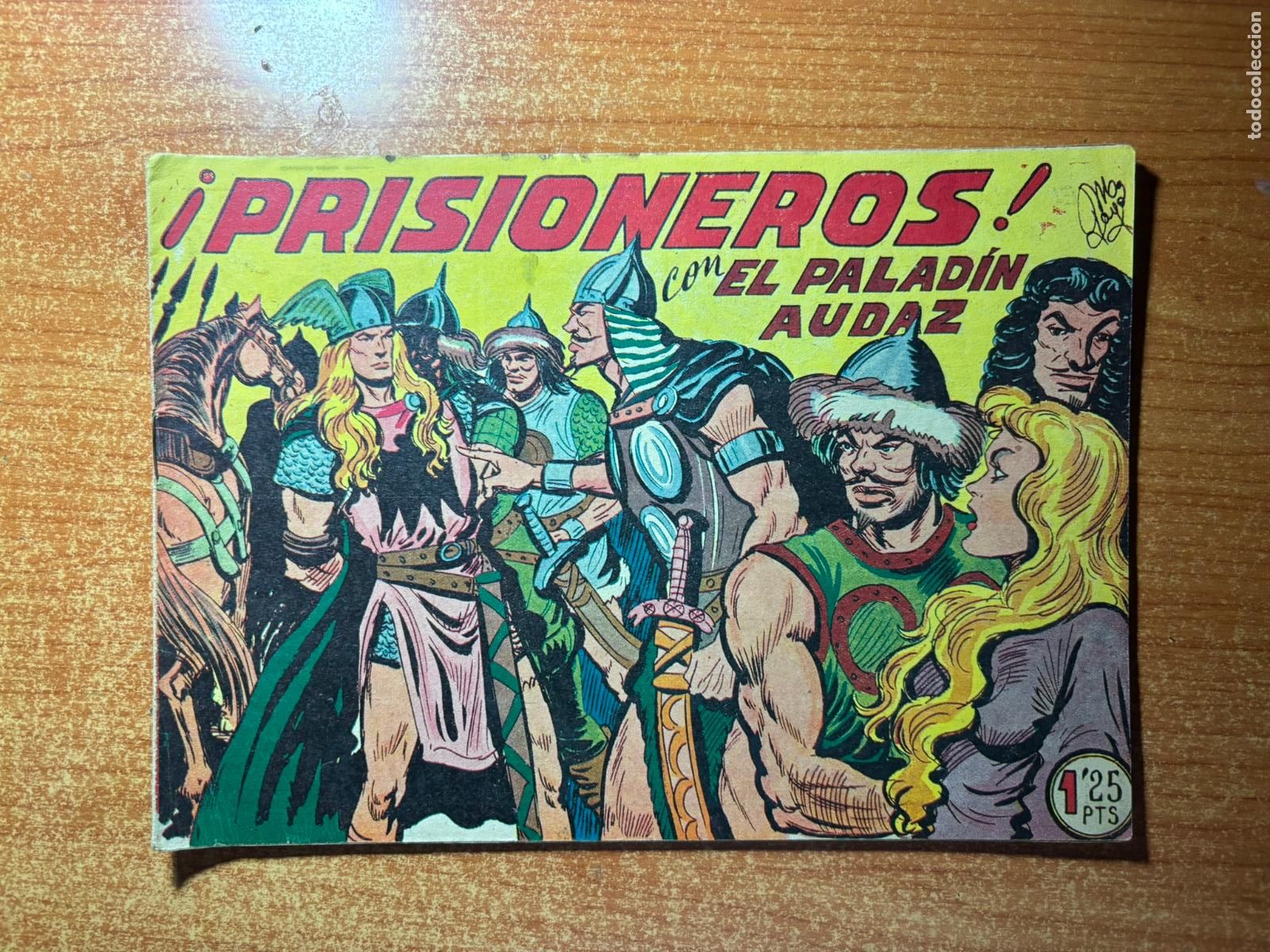 Tebeos: EL PALADIN AUDAZ N&ordm; 2 EDITORIAL MAGA ORIGINAL