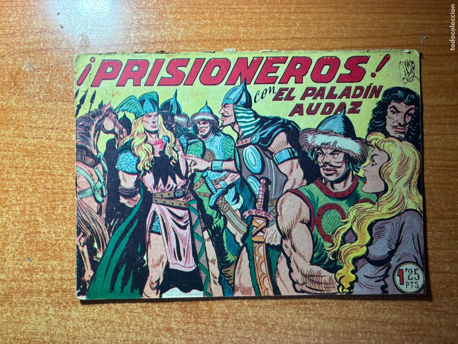 Tebeos: EL PALADIN AUDAZ N&ordm; 2 EDITORIAL MAGA ORIGINAL