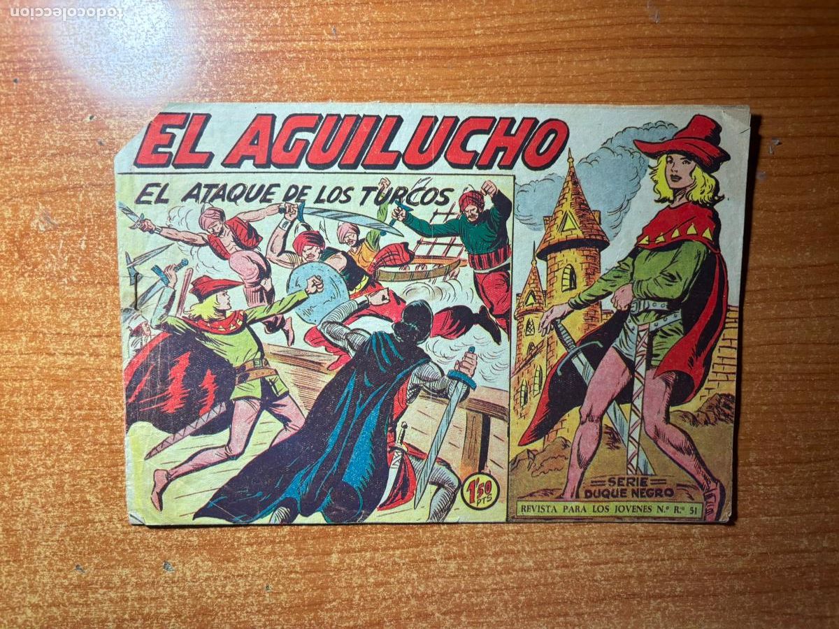 Tebeos: EL AGUILUCHO N&ordm; 57 EDITORIAL MAGA ORIGINAL