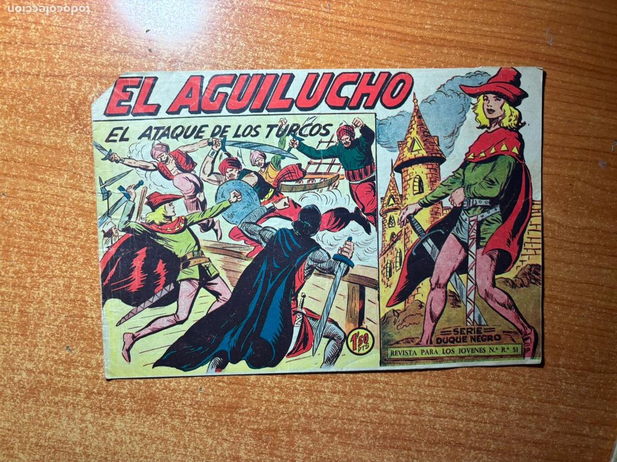 Tebeos: EL AGUILUCHO N&ordm; 57 EDITORIAL MAGA ORIGINAL