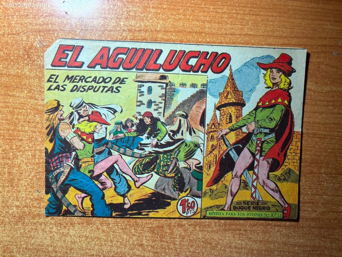 Tebeos: EL AGUILUCHO N&ordm; 45 EDITORIAL MAGA ORIGINAL