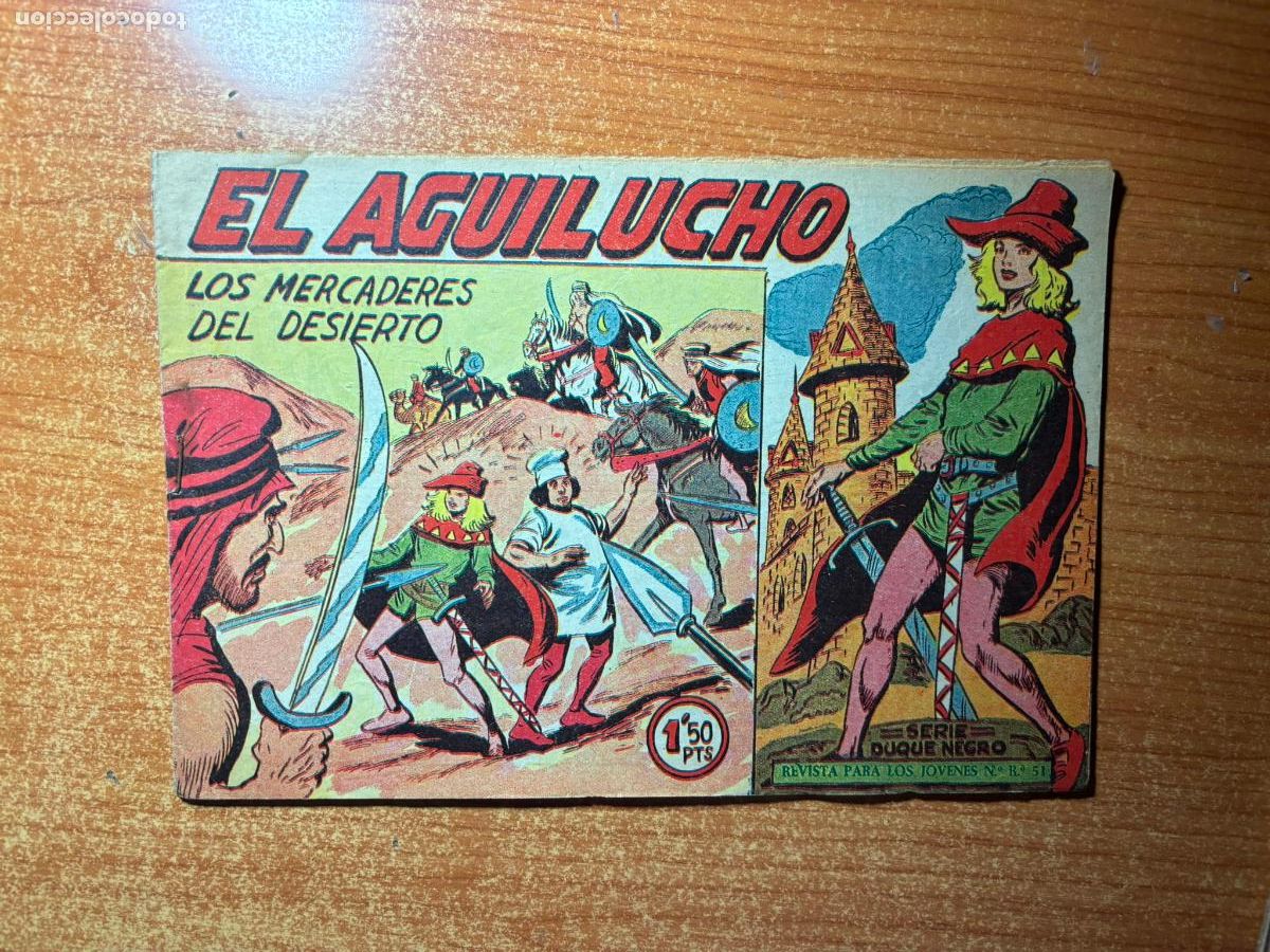 Tebeos: EL AGUILUCHO N&ordm; 43 EDITORIAL MAGA ORIGINAL