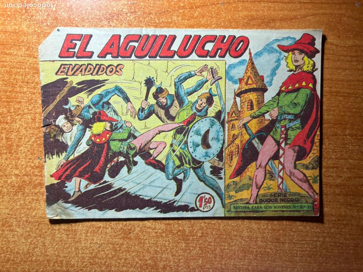 Tebeos: EL AGUILUCHO N&ordm; 38 EDITORIAL MAGA ORIGINAL