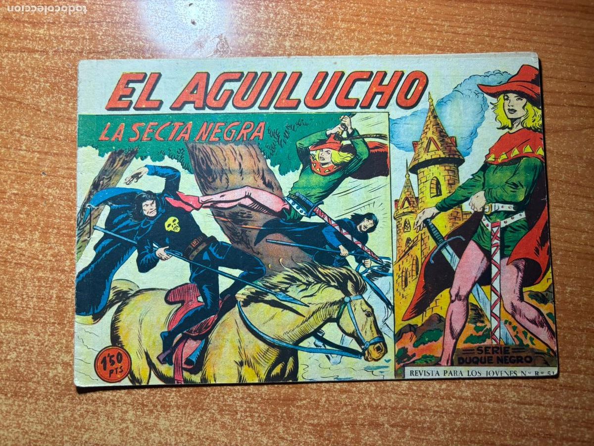 Tebeos: EL AGUILUCHO N&ordm; 21 EDITORIAL MAGA ORIGINAL