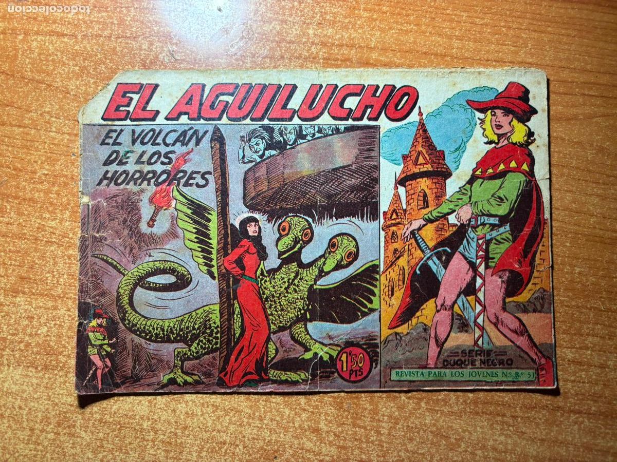 Tebeos: EL AGUILUCHO N&ordm; 17 EDITORIAL MAGA ORIGINAL