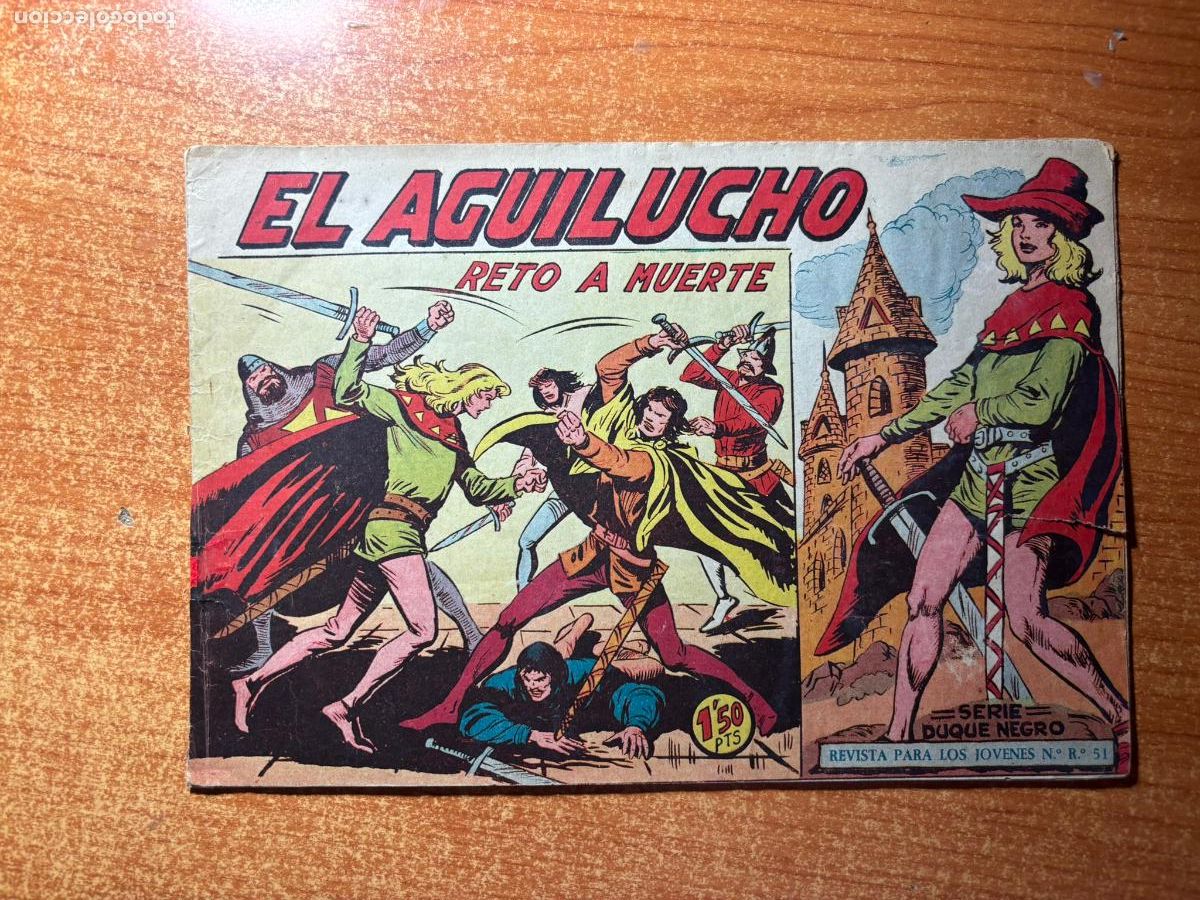 Tebeos: EL AGUILUCHO N&ordm; 13 EDITORIAL MAGA ORIGINAL