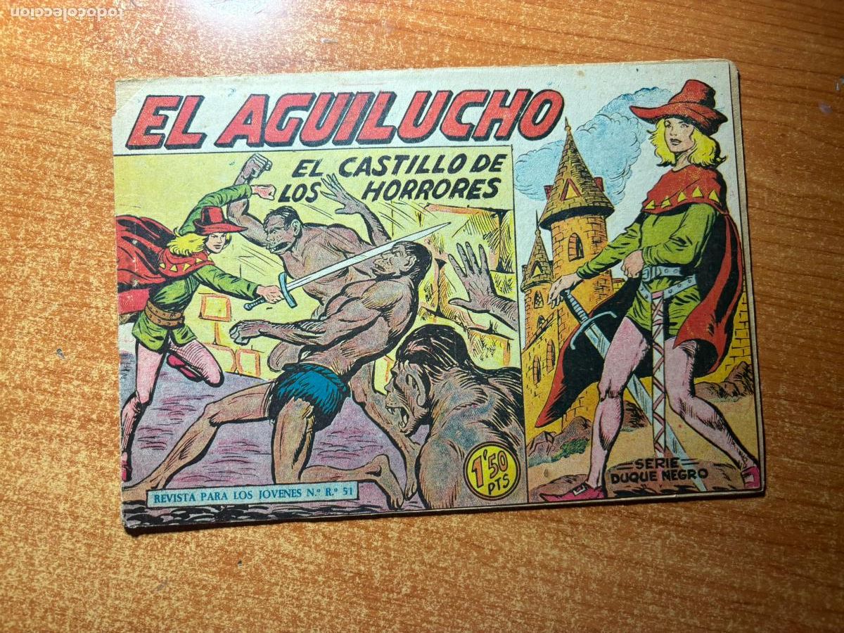 Tebeos: EL AGUILUCHO N&ordm; 8 EDITORIAL MAGA ORIGINAL