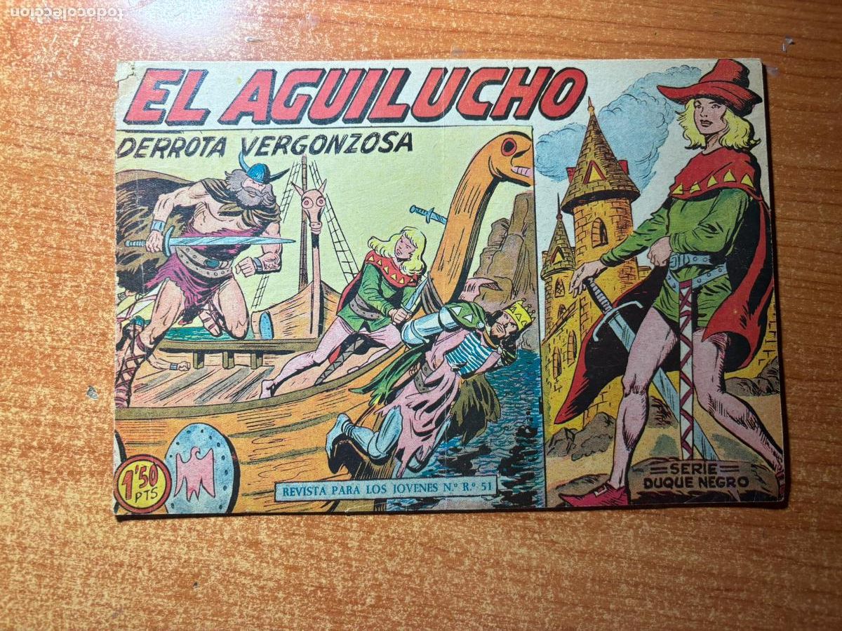 Tebeos: EL AGUILUCHO N&ordm; 4 EDITORIAL MAGA ORIGINAL