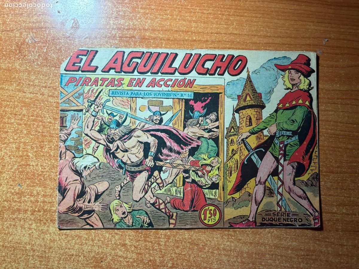 Tebeos: EL AGUILUCHO N&ordm; 3 EDITORIAL MAGA ORIGINAL