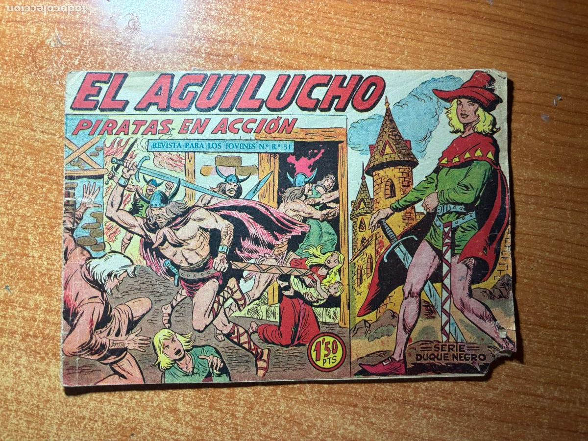 Tebeos: EL AGUILUCHO N&ordm; 3 EDITORIAL MAGA ORIGINAL