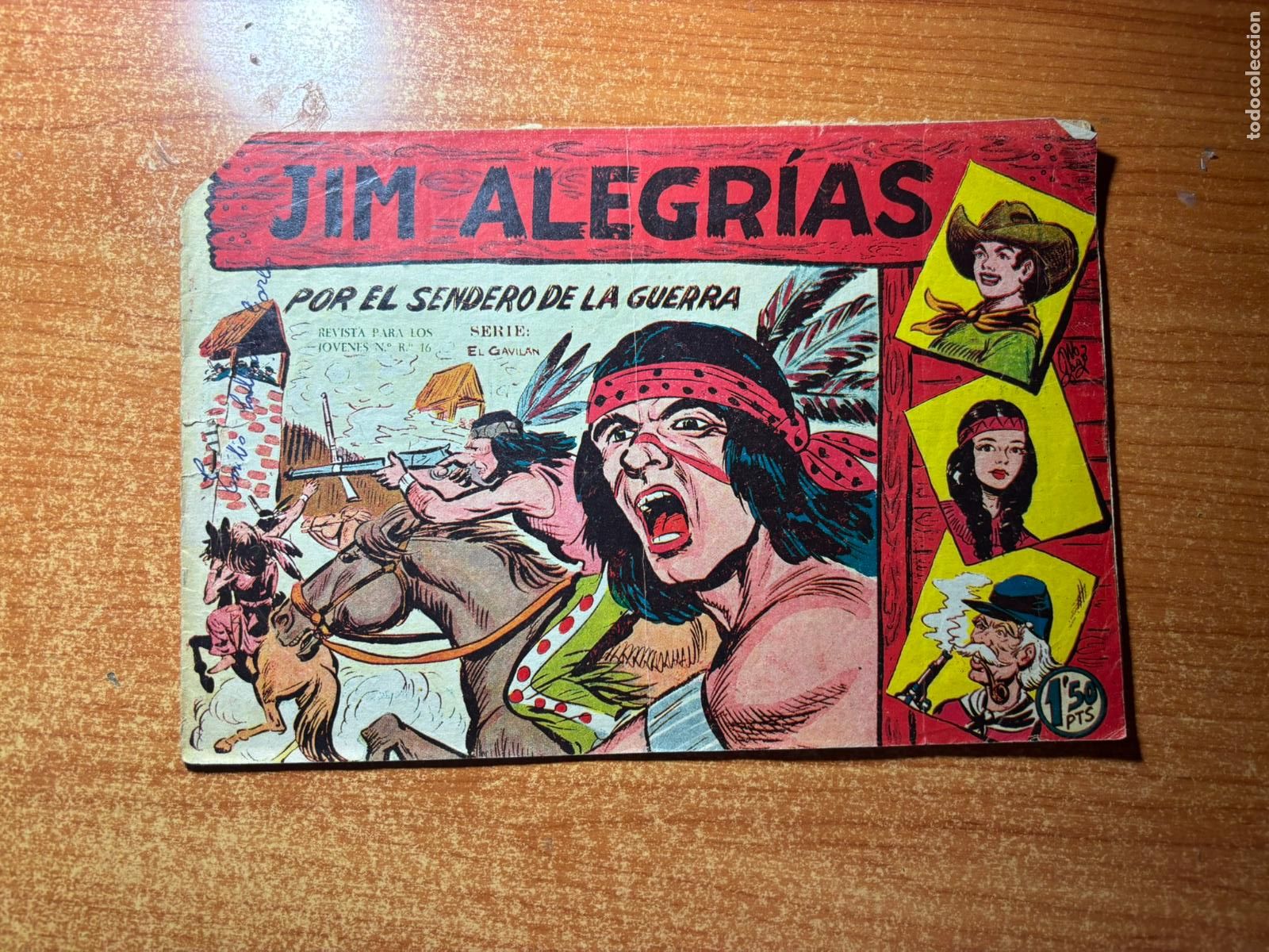 Tebeos: JIM ALEGRIAS N&ordm; 25 EDITORIAL MAGA ORIGINAL