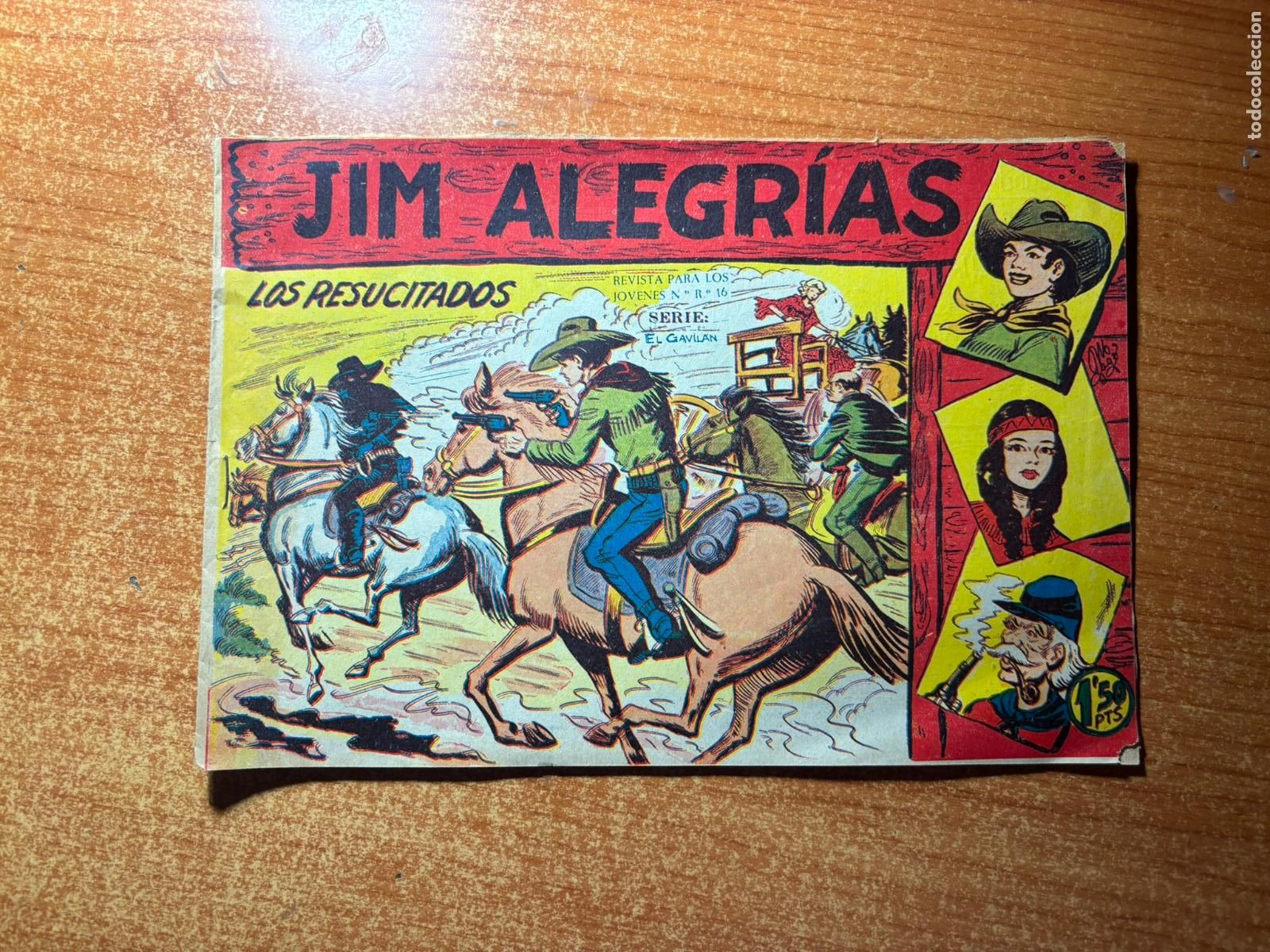 Tebeos: JIM ALEGRIAS N&ordm; 17 EDITORIAL MAGA ORIGINAL