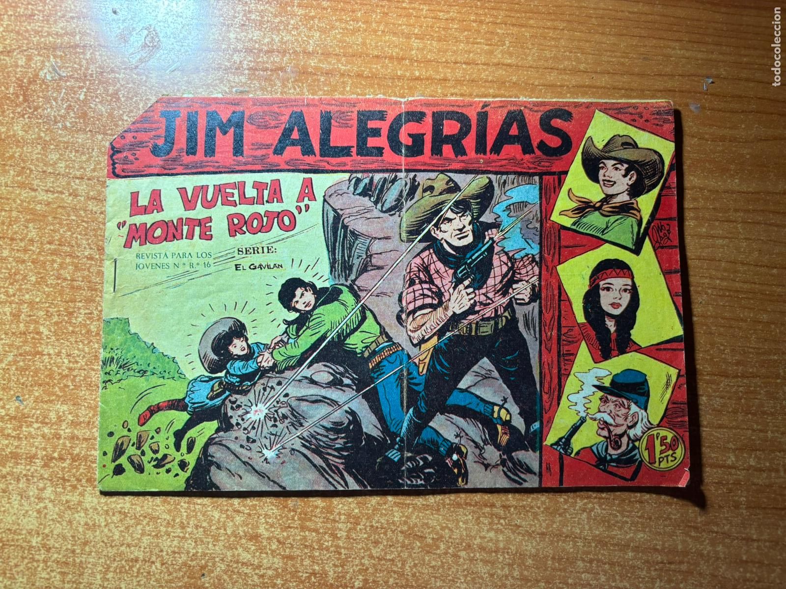 Tebeos: JIM ALEGRIAS N&ordm; 12 EDITORIAL MAGA ORIGINAL