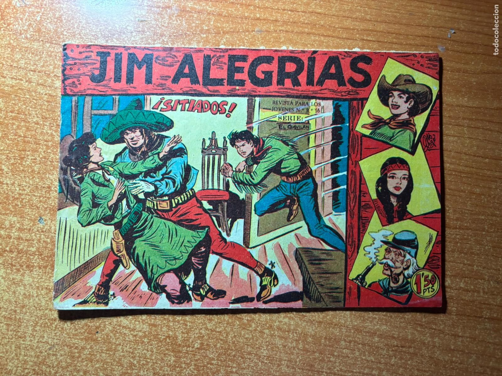 Tebeos: JIM ALEGRIAS N&ordm; 11 EDITORIAL MAGA ORIGINAL