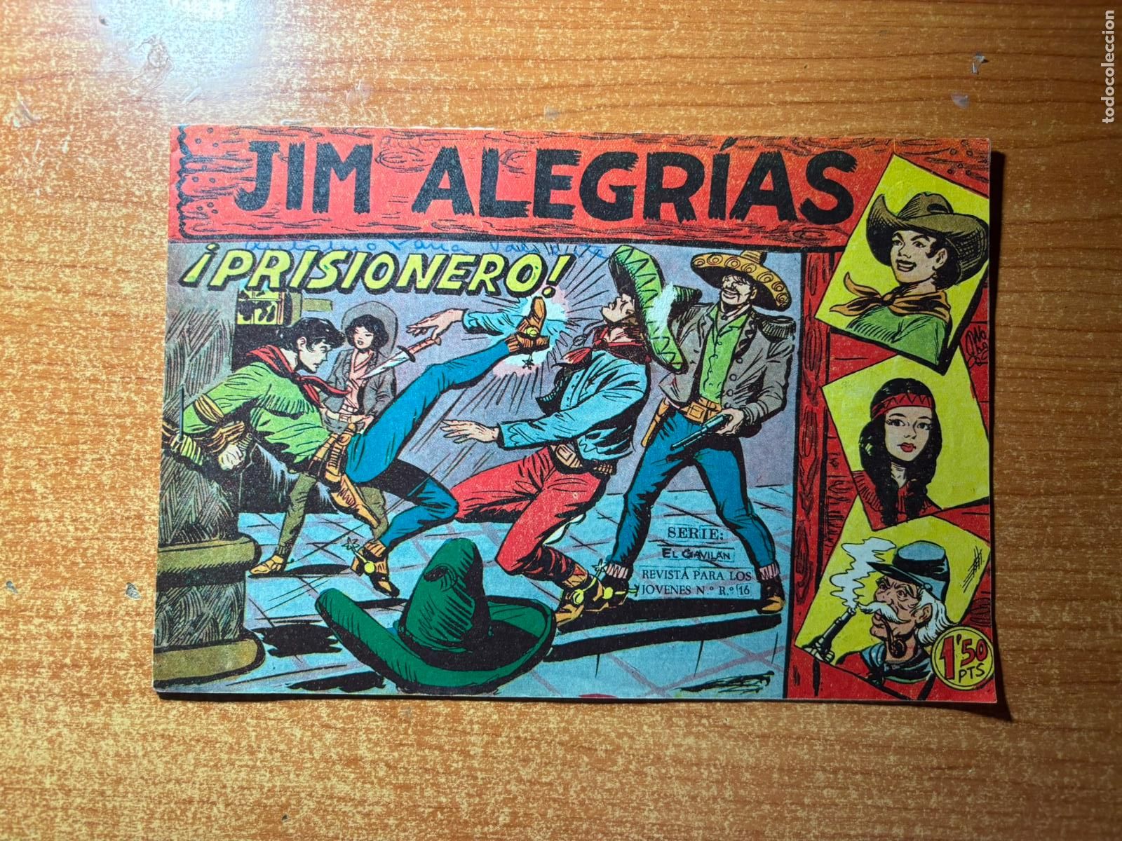 Tebeos: JIM ALEGRIAS N&ordm; 10 EDITORIAL MAGA ORIGINAL