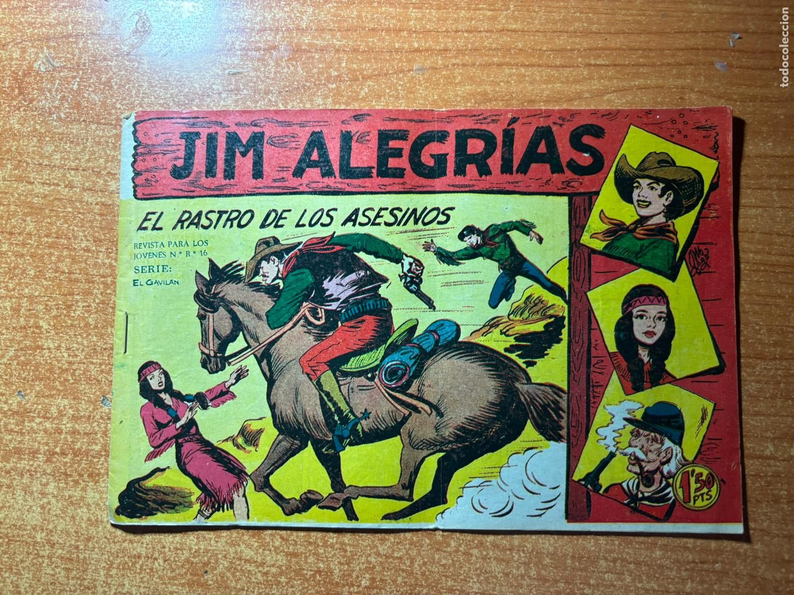 Tebeos: JIM ALEGRIAS N&ordm; 7 EDITORIAL MAGA ORIGINAL