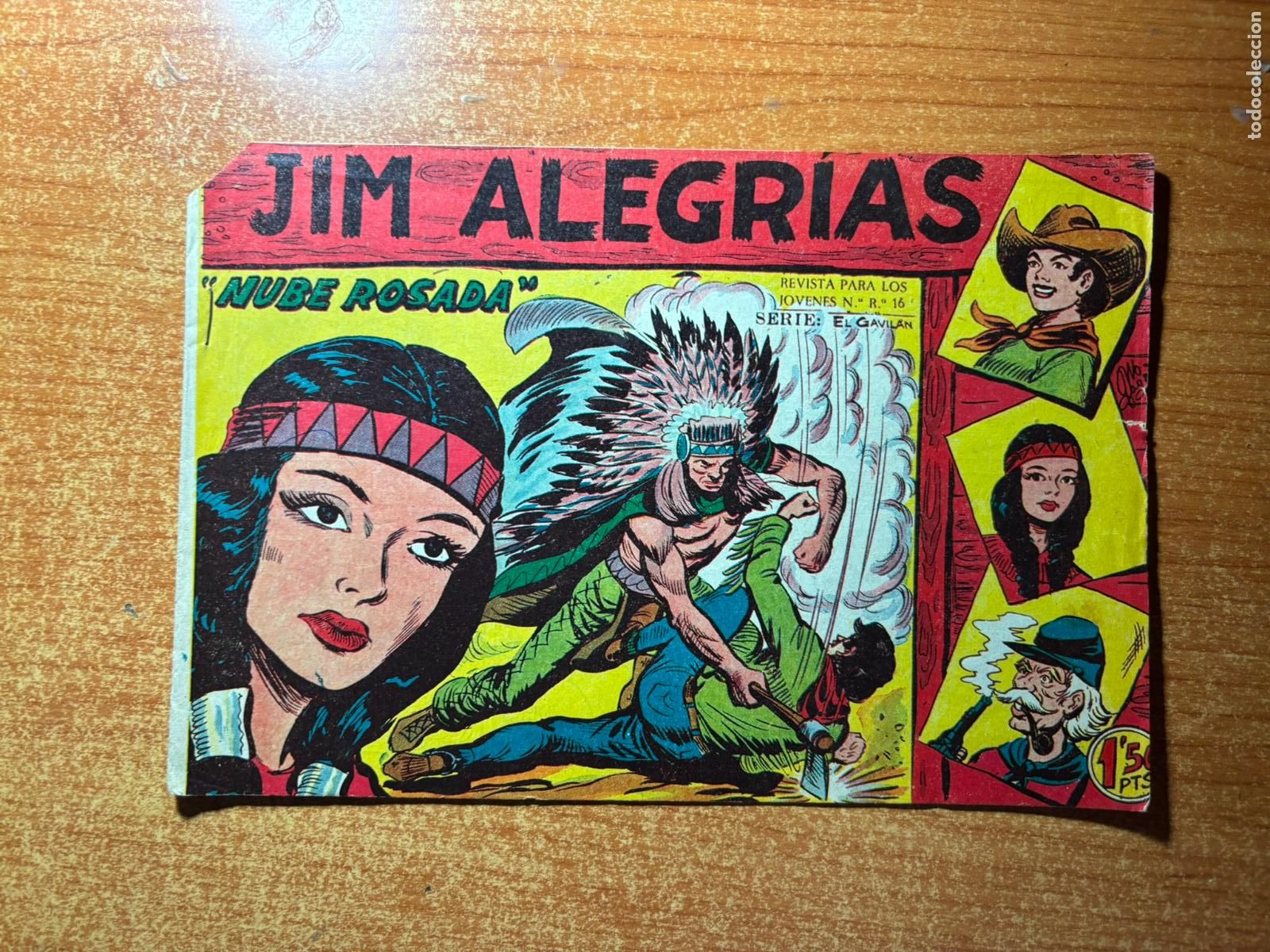 Tebeos: JIM ALEGRIAS N&ordm; 2 EDITORIAL MAGA ORIGINAL
